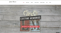 Desktop Screenshot of lifetime-memories.net